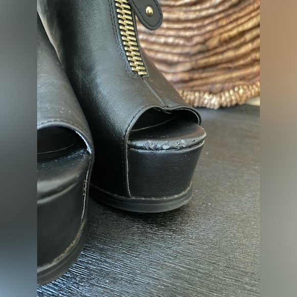 REAL LEATHER  ankle boots with zipper. PELASE READ THE DESCRIPTION. - Picture 9 of 11